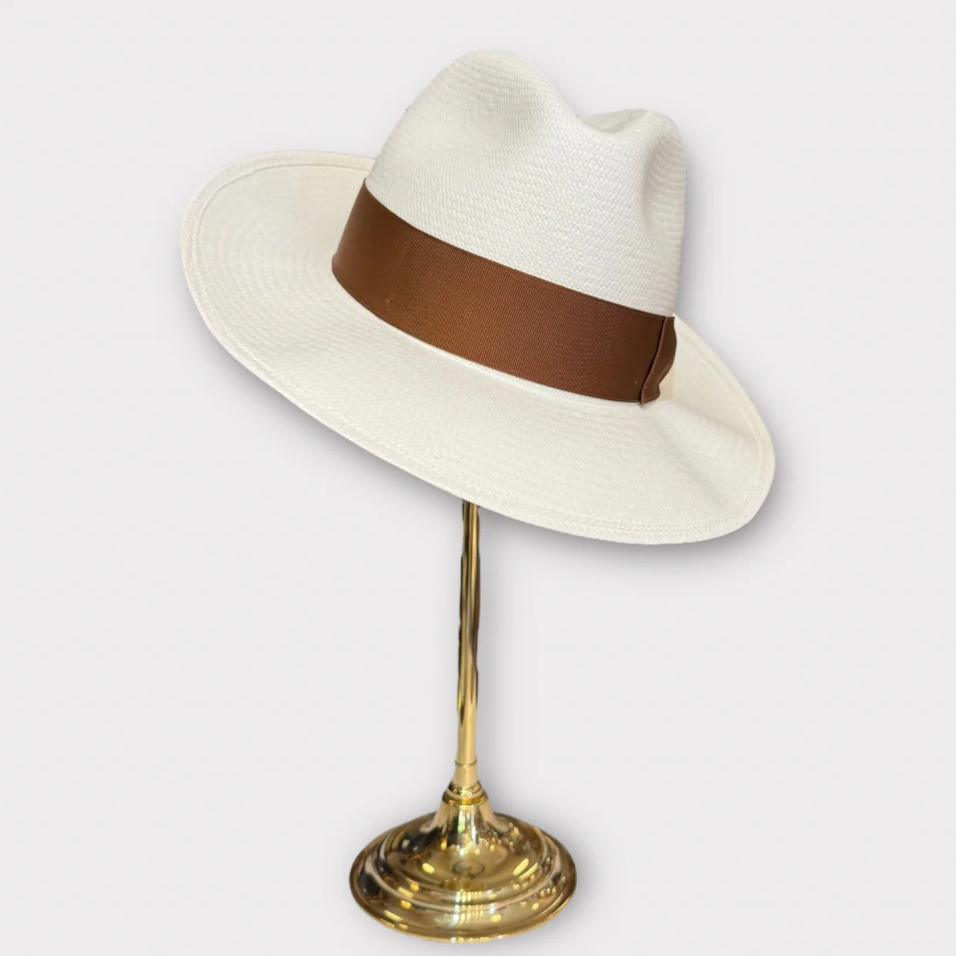 Borsalino Amedeo large brim Panama hat