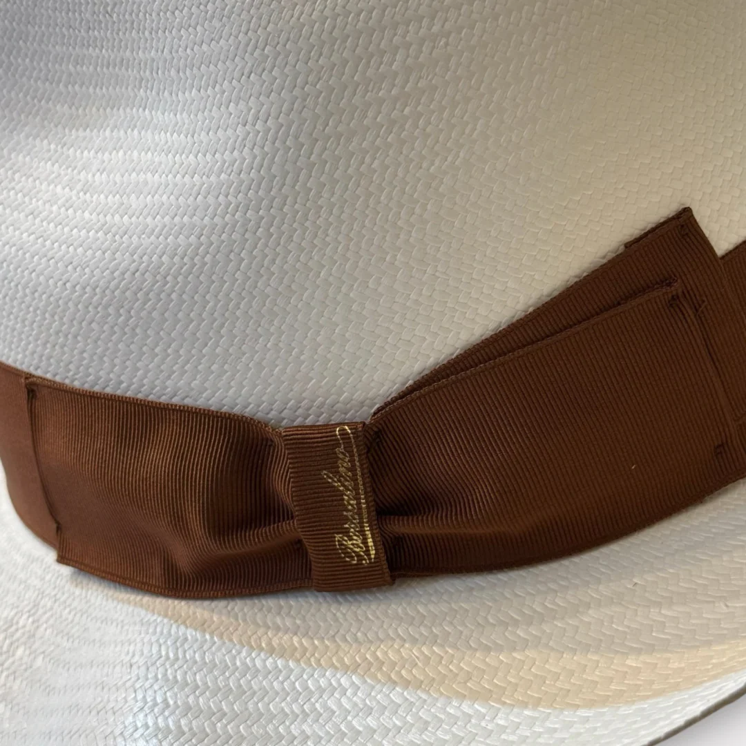 Borsalino Amedeo large brim Panama hat - Image 2