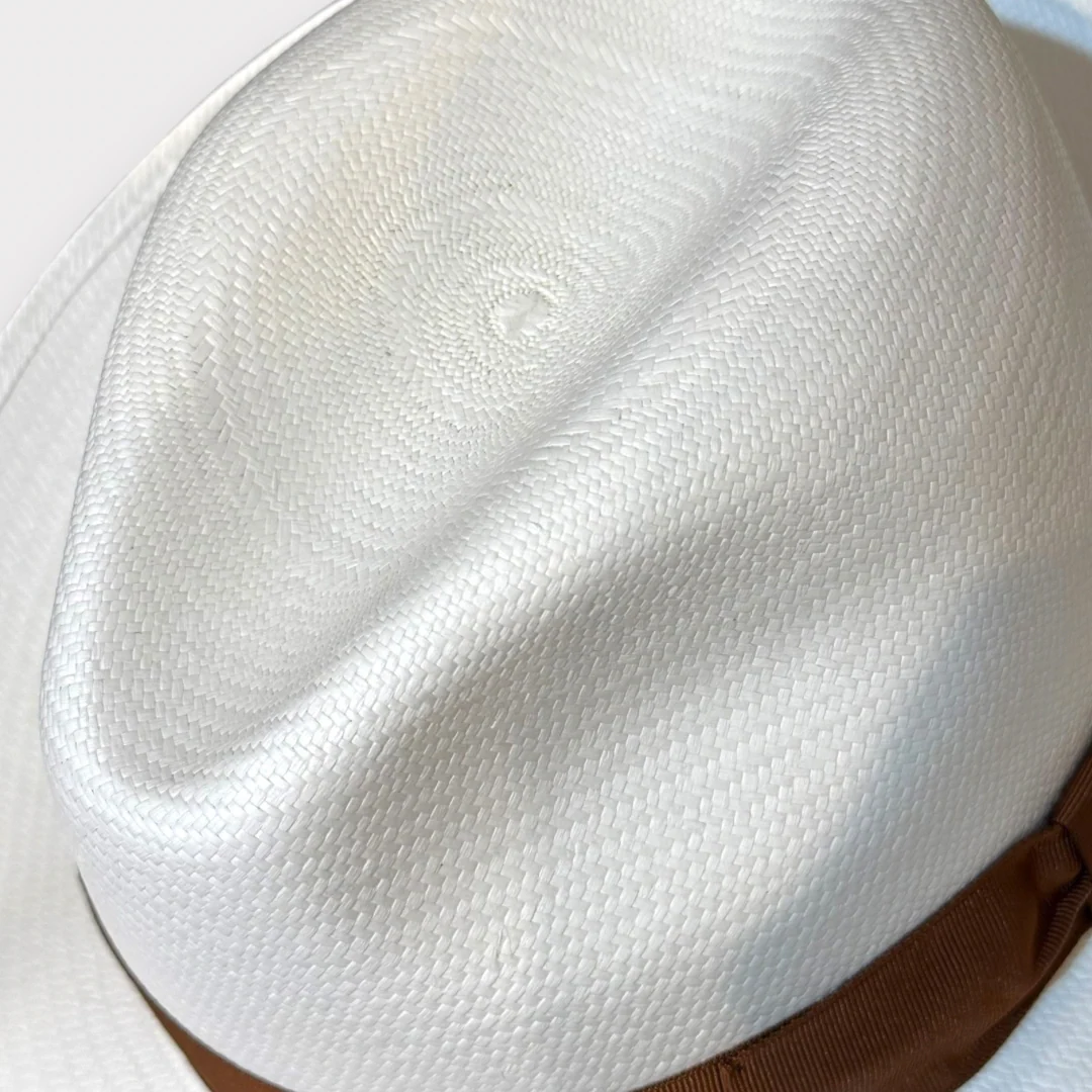 Borsalino Amedeo large brim Panama hat - Image 3