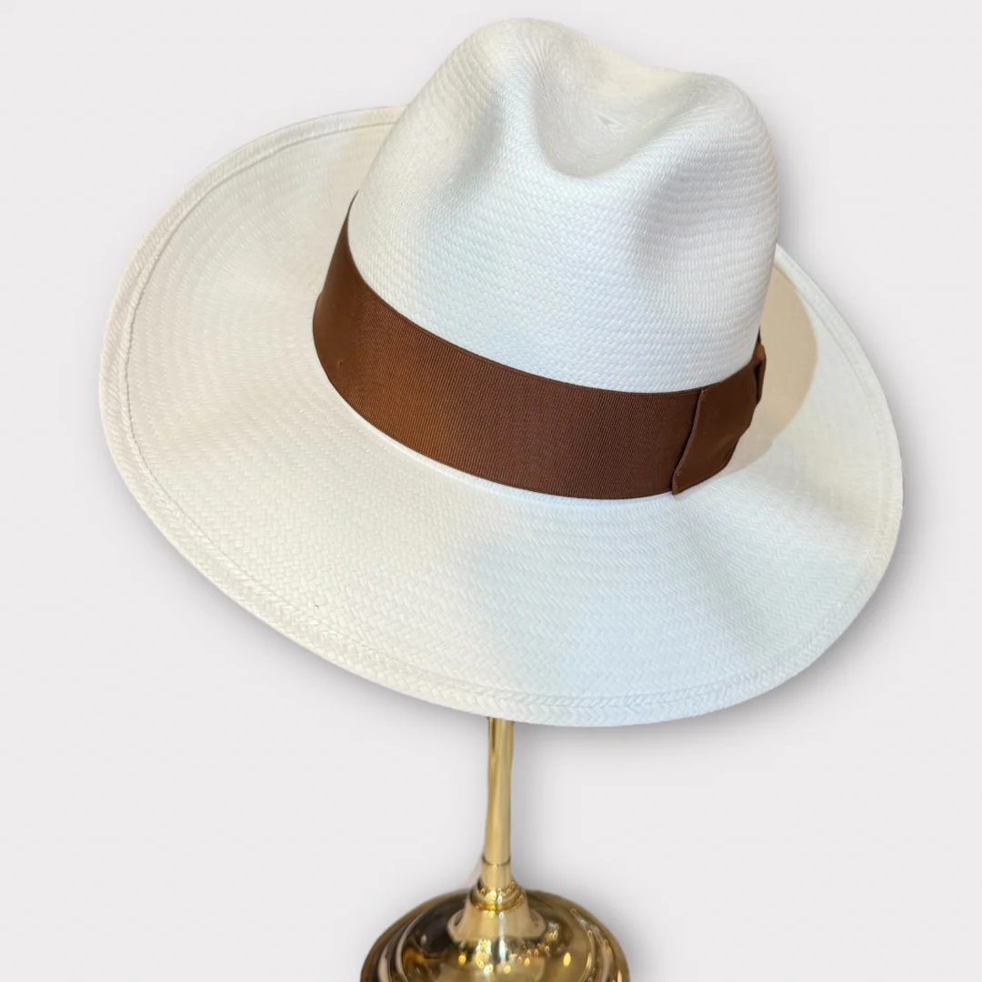 Borsalino Amedeo large brim Panama hat - Image 4