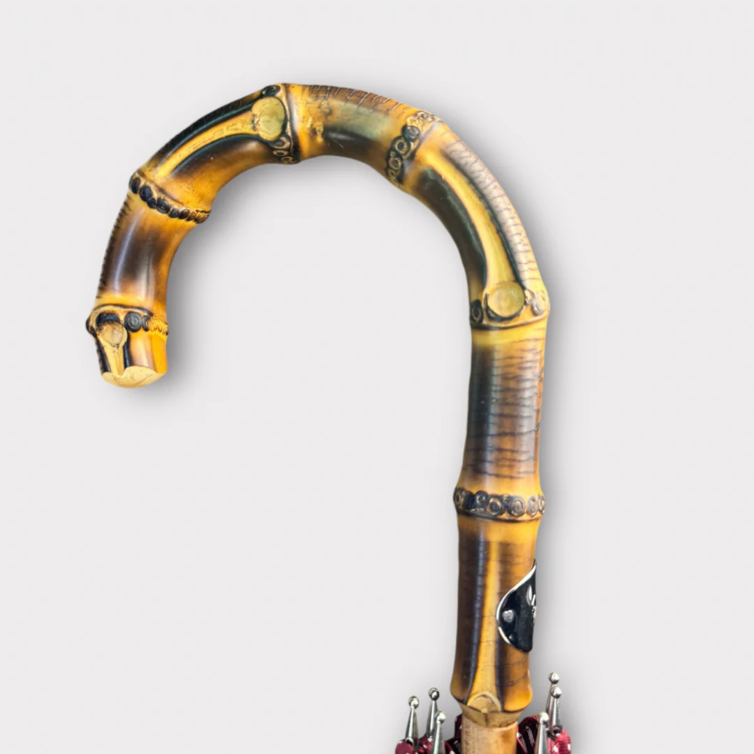 Motif umbrella with a wanghee handle - Image 5
